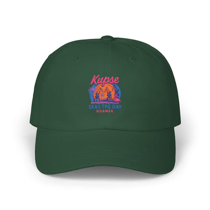 Czapka z daszkiem z grafiką Kup Se Seas The Day – modny Dad Cap z charakterem