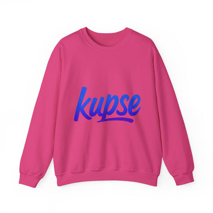 Bluza unisex z grafiką Kup Se Logo Blue – klasyczny crewneck i miejski styl