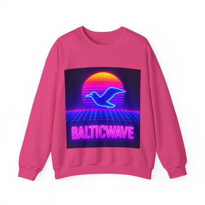 Bluza unisex z grafiką Kup Se Baltic Wave – klasyczny crewneck i miejski styl