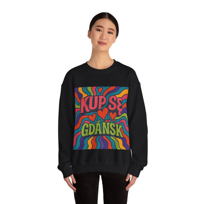 Bluza unisex z grafiką Kup Se Acid – klasyczny crewneck i miejski styl