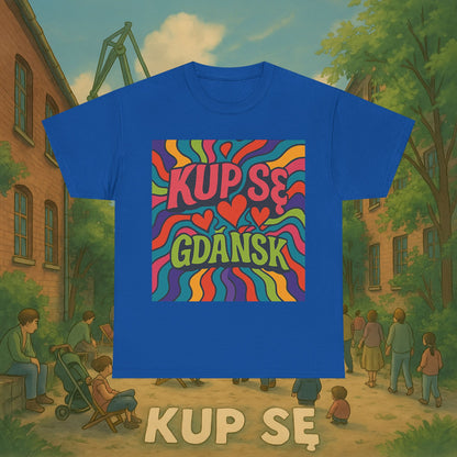 KupSe Gdańsk Hippie t-shirt - Unisex Heavy Cotton Tee