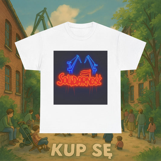 KupSe Solidarność Style t-shirt - Unisex Heavy Cotton Tee