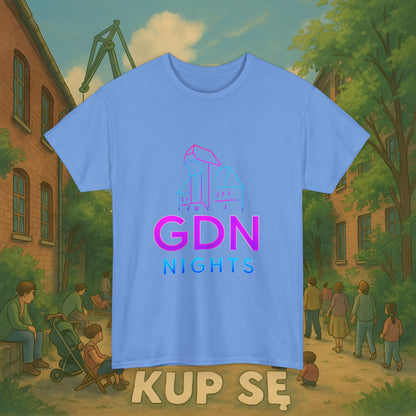 KupSe GDN Nights Style t-shirt - Unisex Heavy Cotton Tee