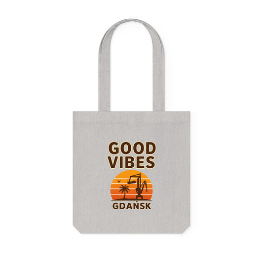 Tkana Torba na Ramię Kup Se Good Vibes – Styl i Ekologia w Jednym