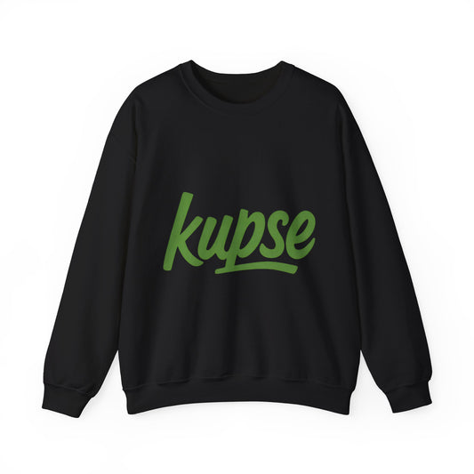 Bluza unisex z grafiką Kup Se Logo Green – klasyczny crewneck i miejski styl
