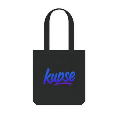 Tkana Torba na Ramię Kup Se Logo Blue – Styl i Ekologia w Jednym
