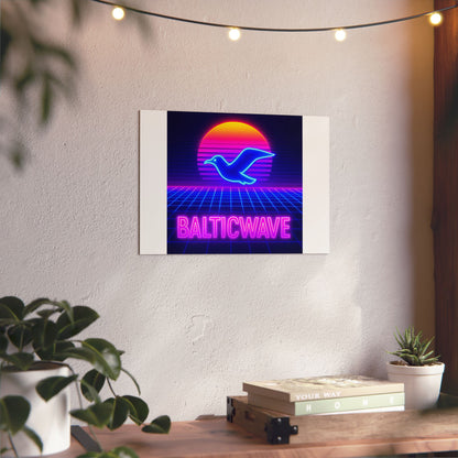 Obraz na panelu aluminiowym Baltic Wave – trwały wydruk w stylu Kup Se