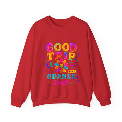 Bluza unisex z grafiką Kup Se Good Trip – klasyczny crewneck i miejski styl