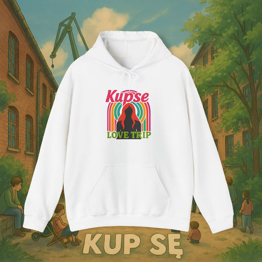Unisex Heavy Blend Hoodie – Love Trip – Kup Se