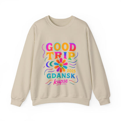 Bluza unisex z grafiką Kup Se Good Trip – klasyczny crewneck i miejski styl