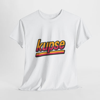 KupSe Logo Retro Sport Style t-shirt - Unisex Heavy Cotton Tee