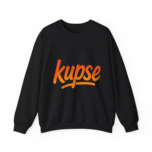 Bluza unisex z grafiką Kup Se Logo Orange – klasyczny crewneck i miejski styl