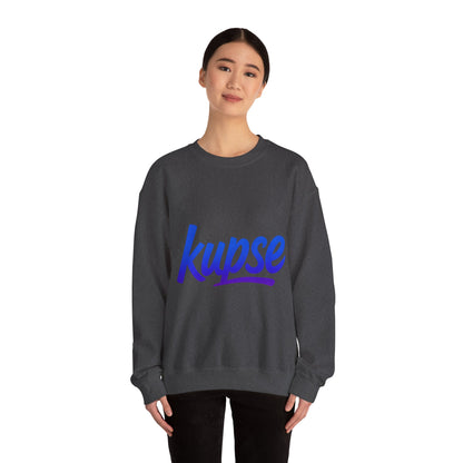 Bluza unisex z grafiką Kup Se Logo Blue – klasyczny crewneck i miejski styl