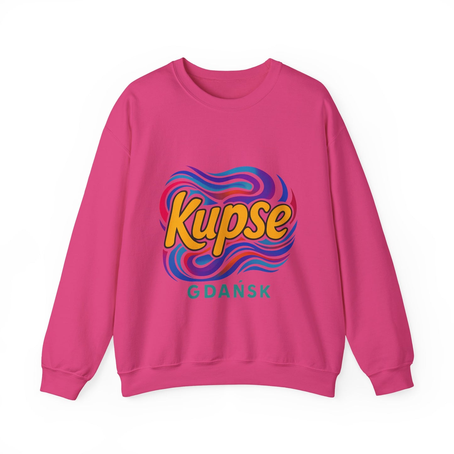 Bluza unisex z grafiką Kup Se Acid2 – klasyczny crewneck i miejski styl