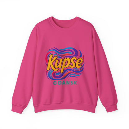 Bluza unisex z grafiką Kup Se Acid2 – klasyczny crewneck i miejski styl