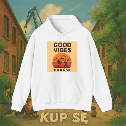 Unisex Heavy Blend Hoodie – Good Vibes Desert – Kup Se