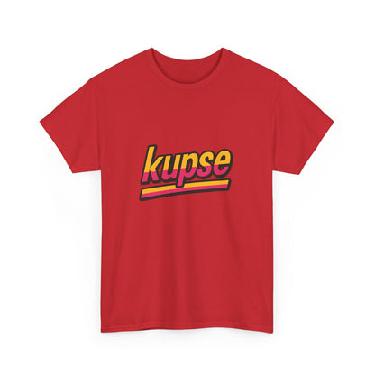 KupSe Logo Retro Sport Style t-shirt - Unisex Heavy Cotton Tee
