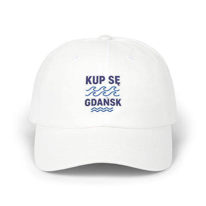 Czapka z daszkiem z grafiką Kup Se fale – modny Dad Cap z charakterem