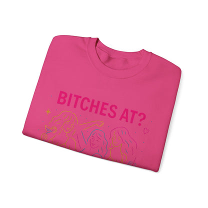 Bluza unisex z grafiką Kup Se Bi*ches at? – klasyczny crewneck i miejski styl