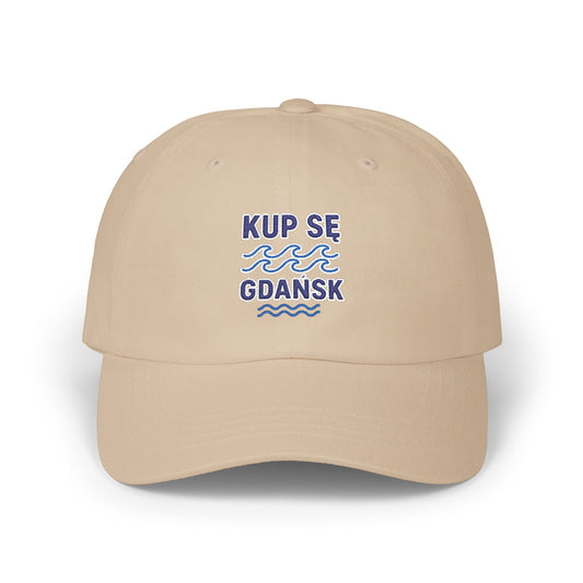 Czapka z daszkiem z grafiką Kup Se fale – modny Dad Cap z charakterem