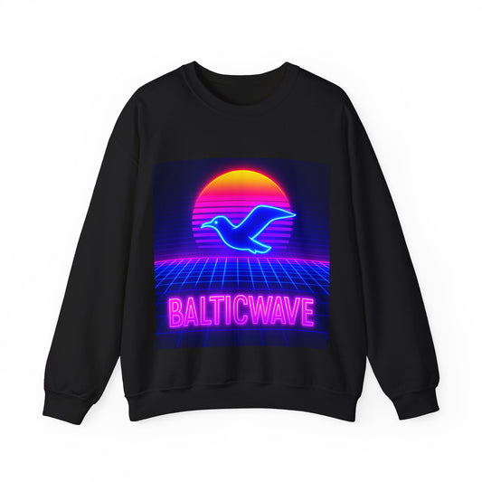 Bluza unisex z grafiką Kup Se Baltic Wave – klasyczny crewneck i miejski styl