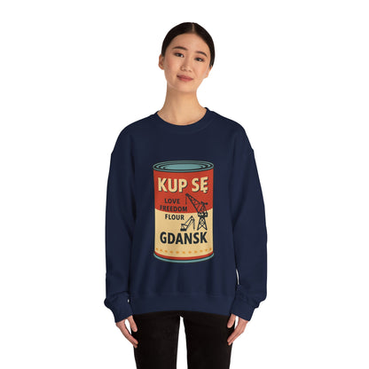 Bluza unisex z grafiką Kup Se Campbell– klasyczny crewneck i miejski styl