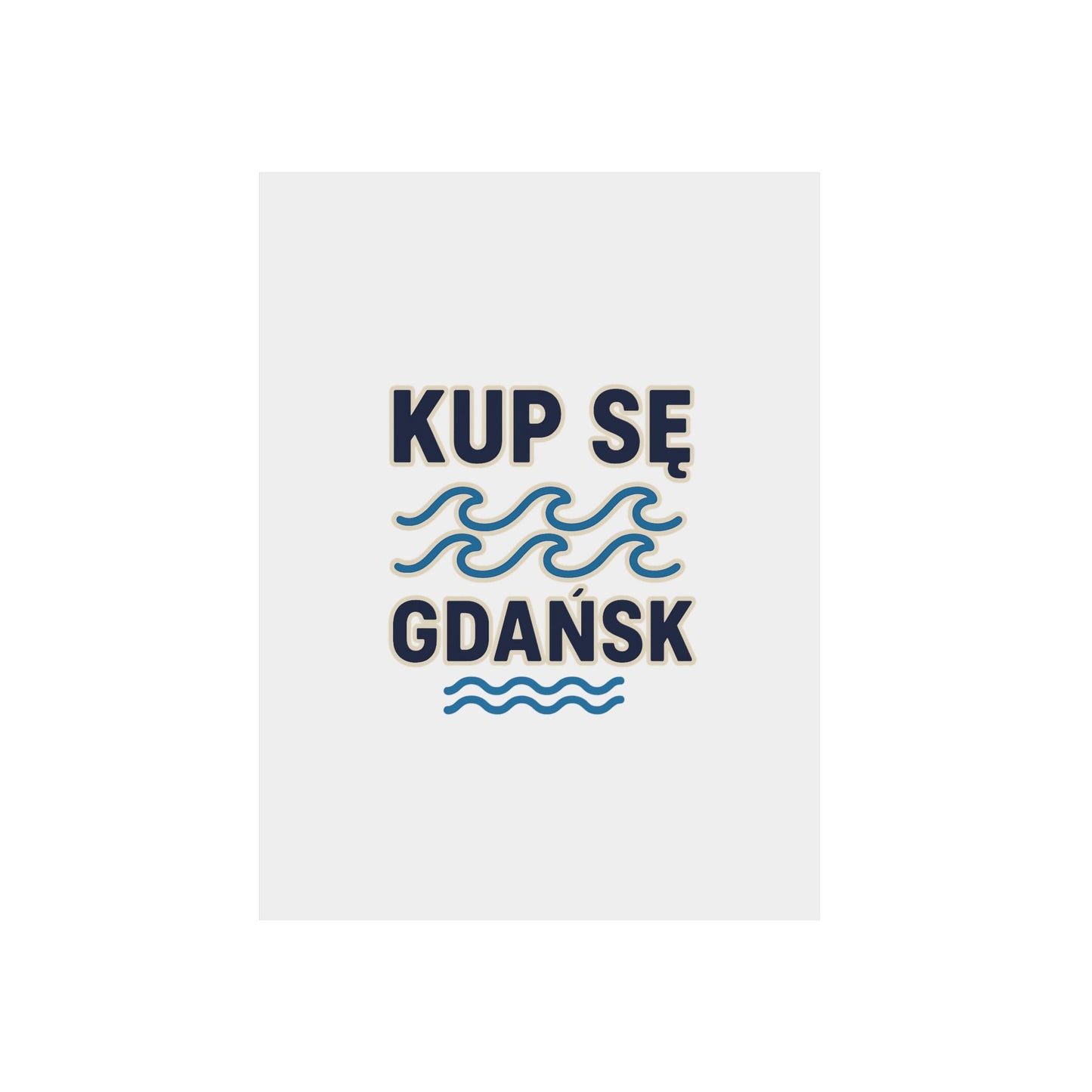 Obraz na panelu aluminiowym Gdańsk Fale – trwały wydruk w stylu Kup Se