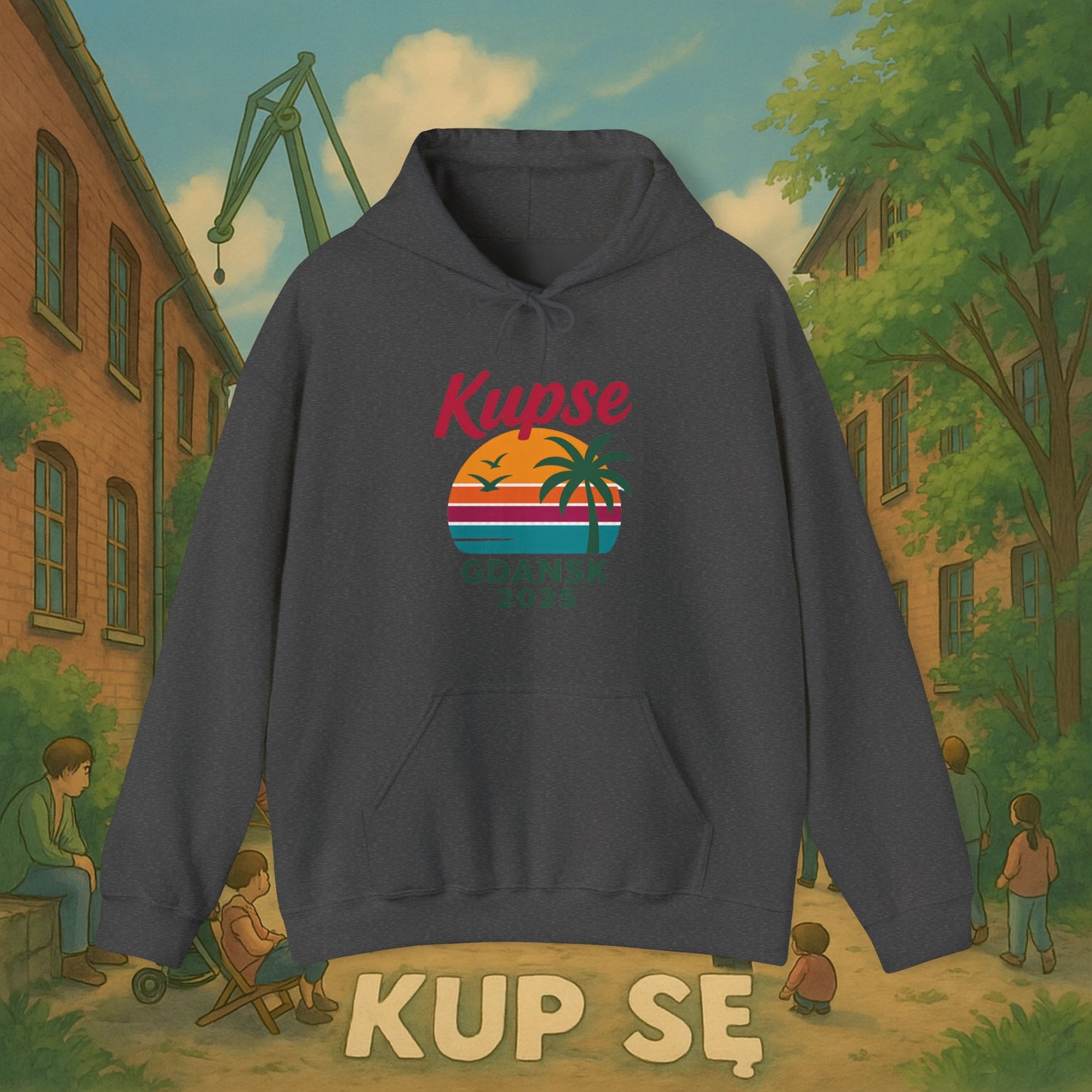 Unisex Heavy Blend Hoodie – 90s – Kup Se