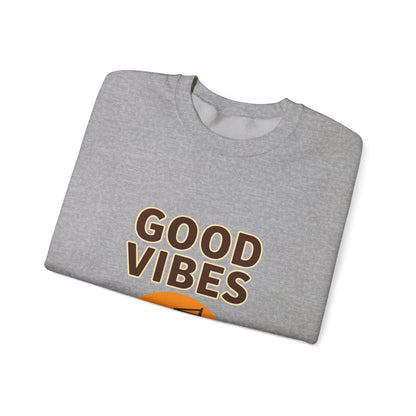 Bluza unisex z grafiką Kup Se Good Vibes – klasyczny crewneck i miejski styl