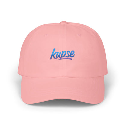 Czapka z daszkiem z grafiką Kup Se Logo Blue – modny Dad Cap z charakterem