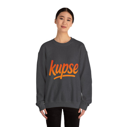 Bluza unisex z grafiką Kup Se Logo Orange – klasyczny crewneck i miejski styl