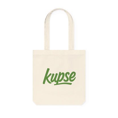Tkana Torba na Ramię Kup Se Logo Green – Styl i Ekologia w Jednym