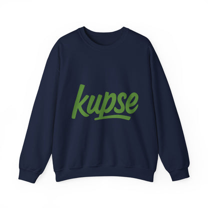 Bluza unisex z grafiką Kup Se Logo Green – klasyczny crewneck i miejski styl