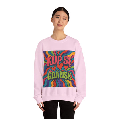 Bluza unisex z grafiką Kup Se Acid – klasyczny crewneck i miejski styl