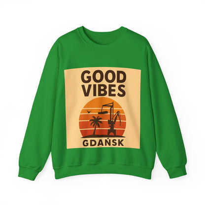 Bluza unisex z grafiką Kup Se Good Vibes Desert – klasyczny crewneck i miejski styl