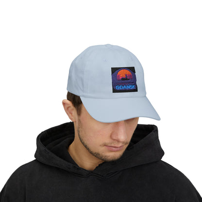 Czapka z daszkiem z grafiką Kup Se Panorama Gdańska – modny Dad Cap z charakterem