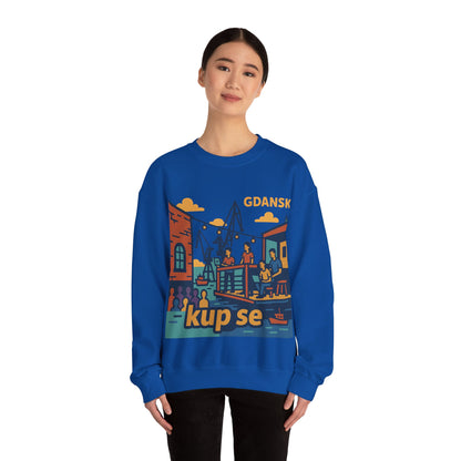 Bluza unisex z grafiką Kup Se Vibe – klasyczny crewneck i miejski styl