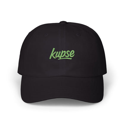 Czapka z daszkiem z grafiką Kup Se Logo Green – modny Dad Cap z charakterem