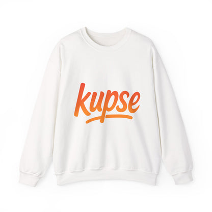 Bluza unisex z grafiką Kup Se Logo Orange – klasyczny crewneck i miejski styl