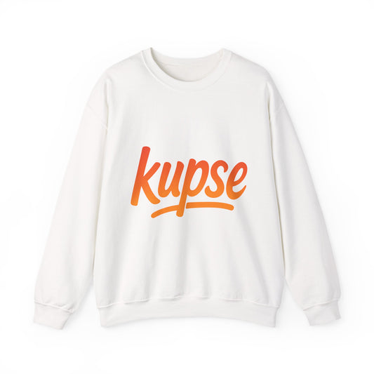 Bluza unisex z grafiką Kup Se Logo Orange – klasyczny crewneck i miejski styl