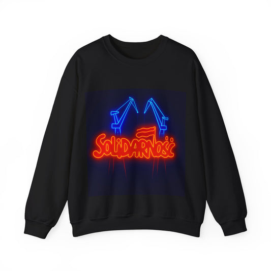 Bluza unisex z grafiką Kup Se Solidarność – klasyczny crewneck i miejski styl