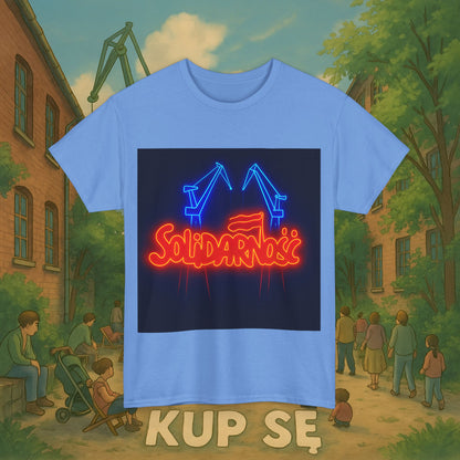 KupSe Solidarność Style t-shirt - Unisex Heavy Cotton Tee