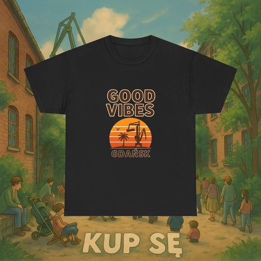 KupSe Good Vibes Style t-shirt - Unisex Heavy Cotton Tee