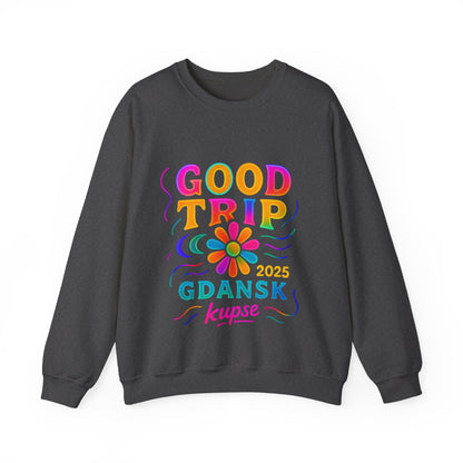 Bluza unisex z grafiką Kup Se Good Trip – klasyczny crewneck i miejski styl